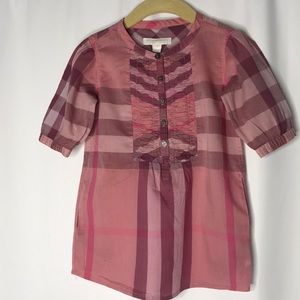 Burberry Toddler Long Shirt / Dress Type Size 2y